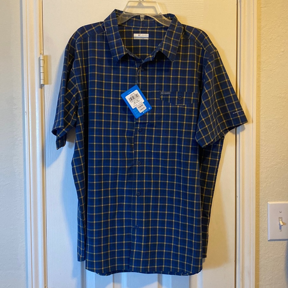 Columbia men’s shirt sleeve shirt